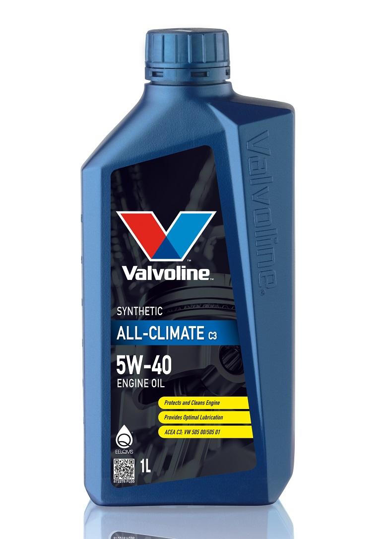 Ulei de Motor Valvoline All Climate Diesel C3 5W-40, 1 Litru (Greutate: 0,87 kg)